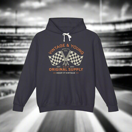 Vintage & Young Original Supply Lightweight Hooded Sweatshirt