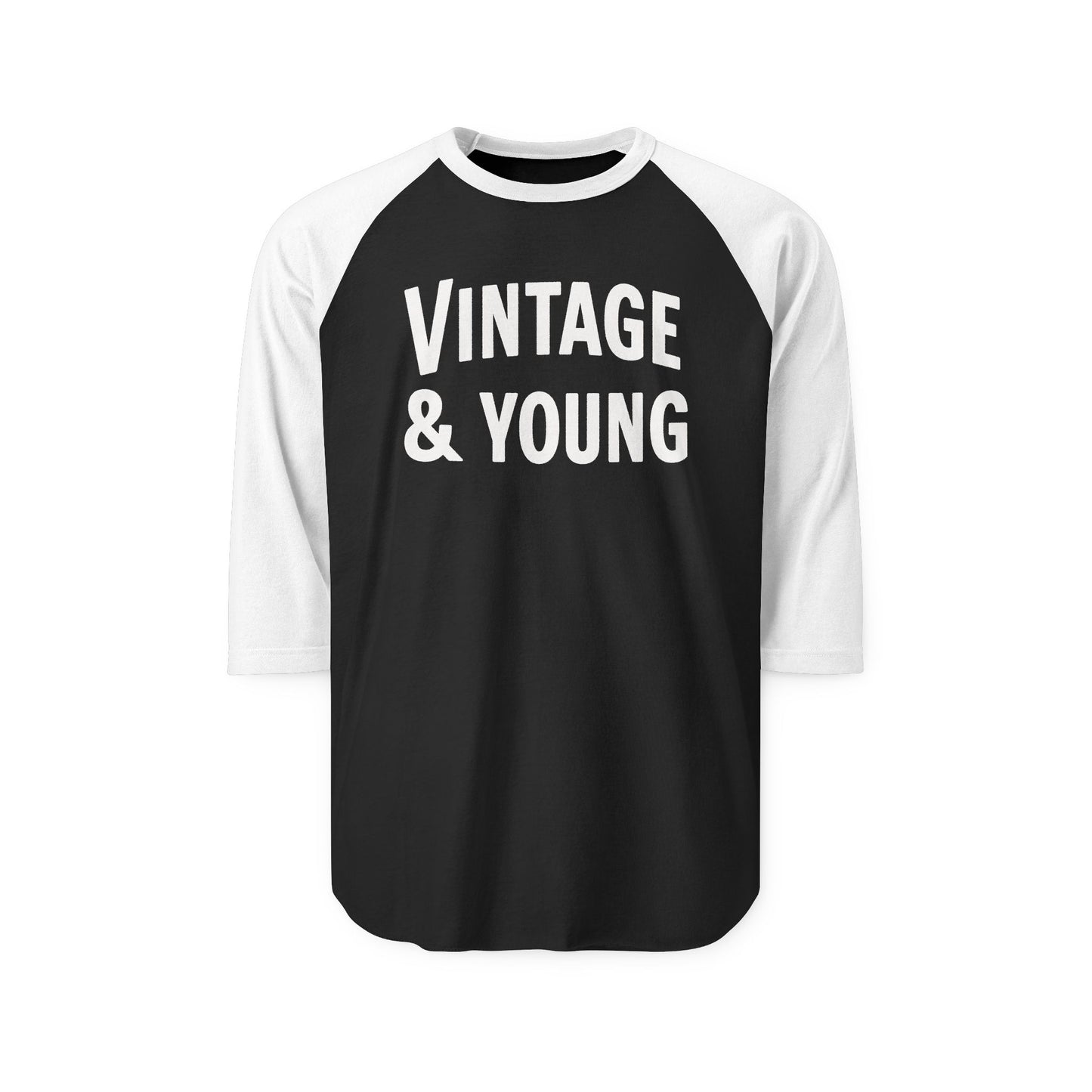 Retro Racing Raglan 3/4 Sleeve Tee