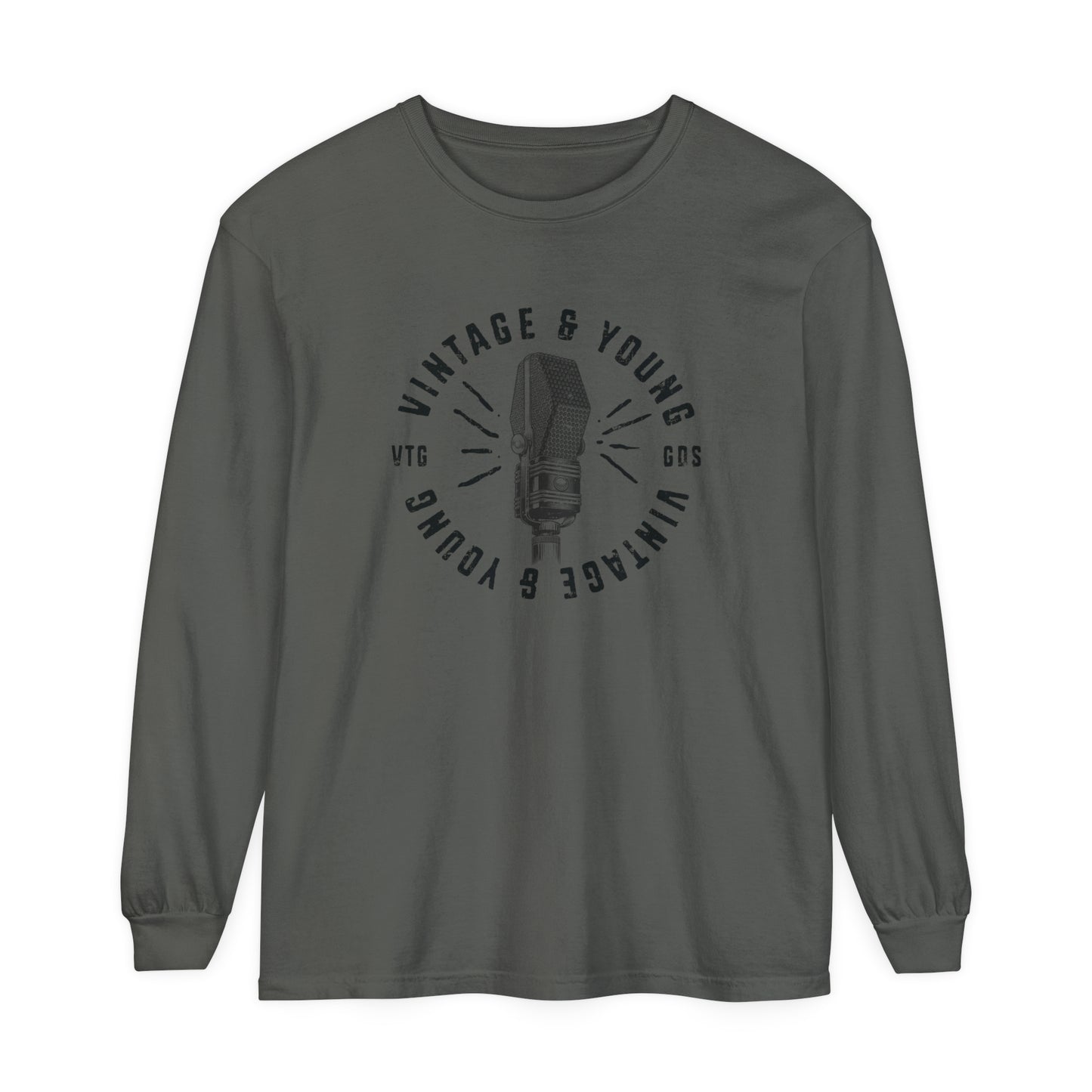 Vintage & Young Classic Microphone Longsleeve