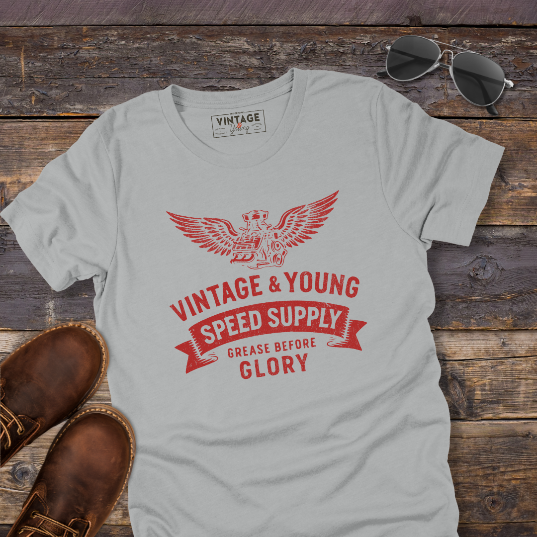 Speed Supply Winged Motor Tee