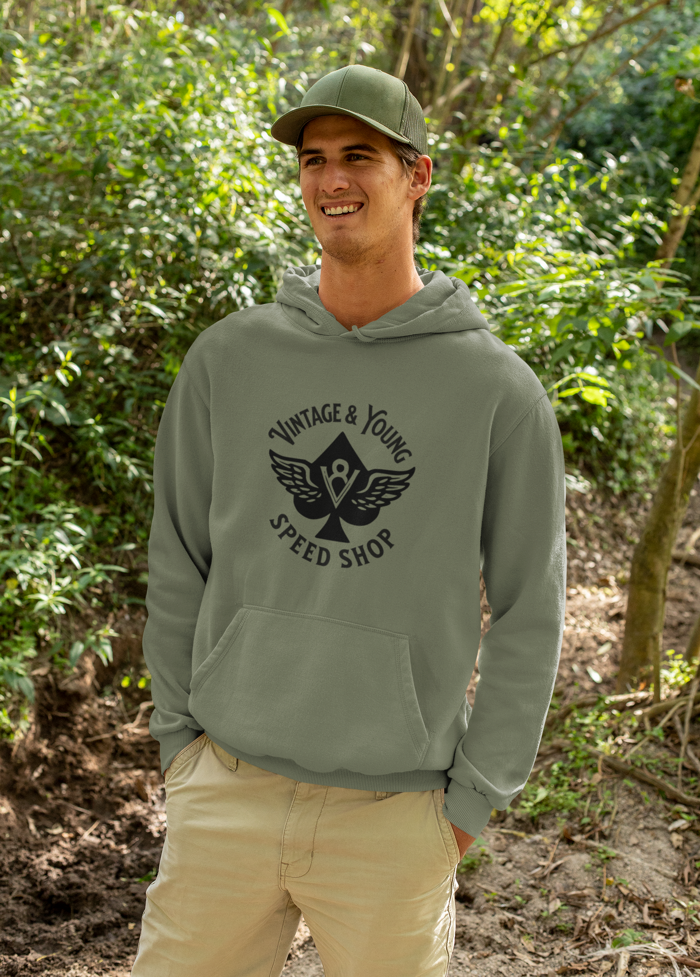 V-8 Speed Shop Hoodie