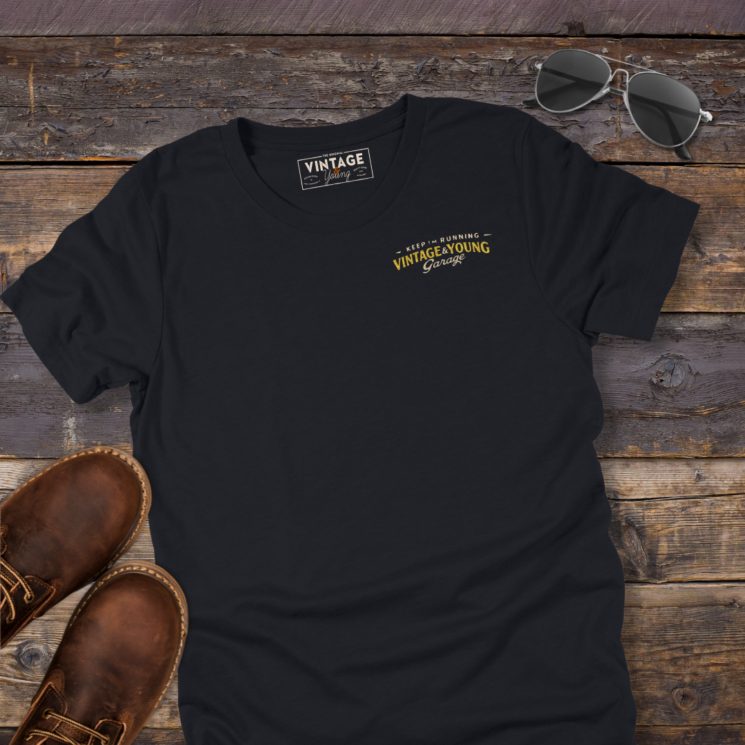 Keep Em' Running Garage Tee