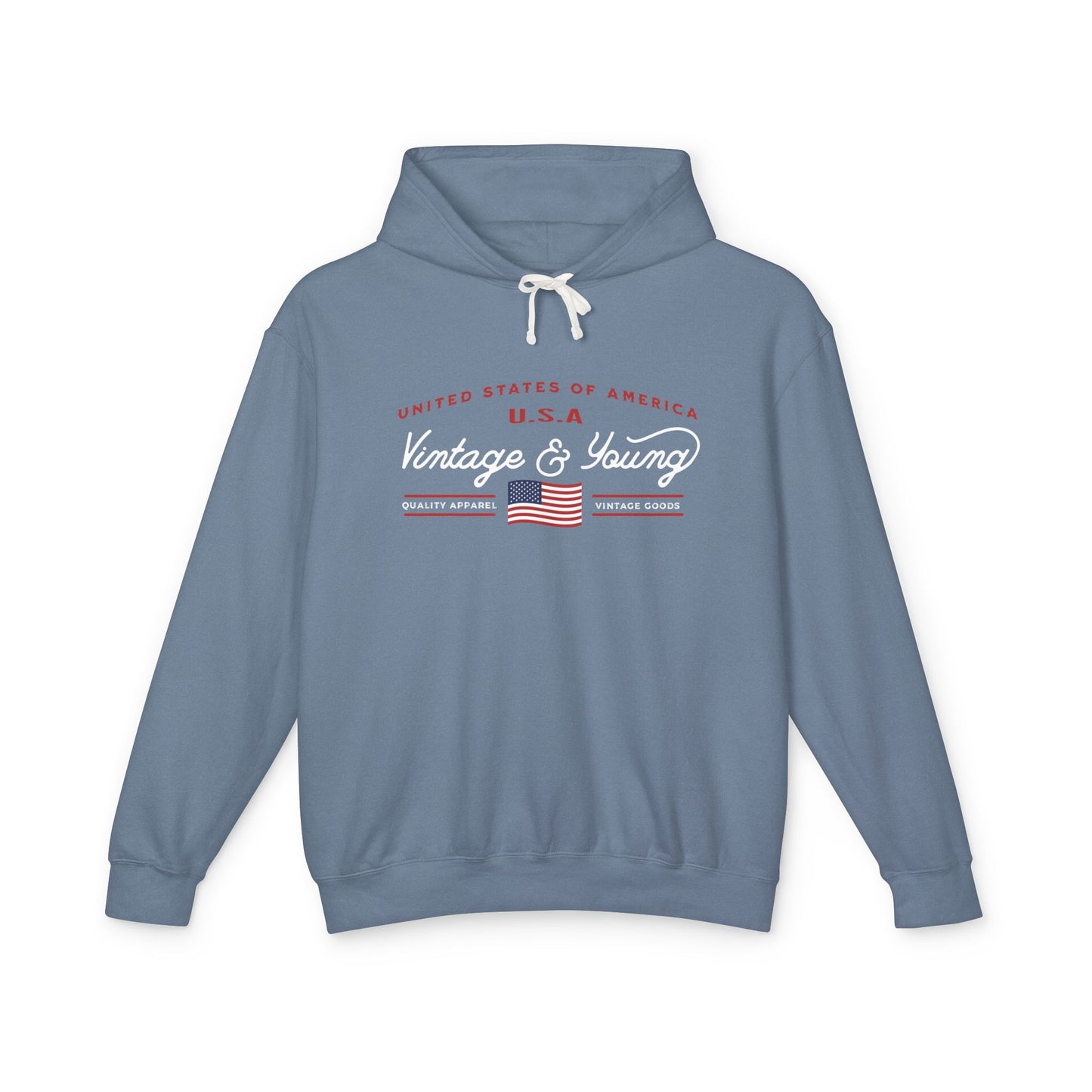 VY U.S.A Lightweight Hooded Sweatshirt