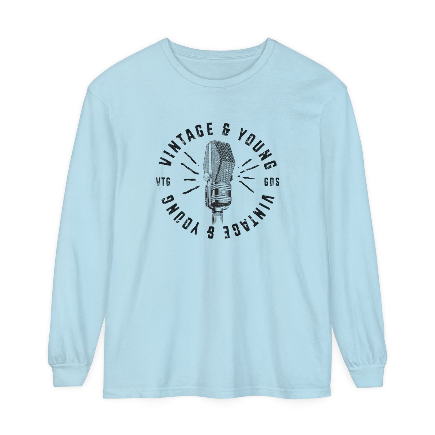 Vintage & Young Classic Microphone Longsleeve