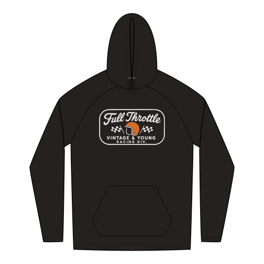 New Era + Vintage & Young Lightweight TriBlend Hoodie Full Throttle