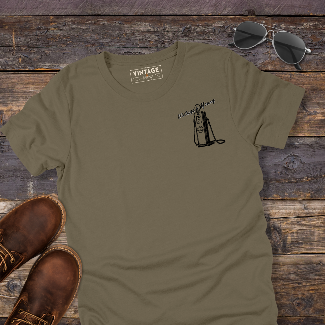 Back Road Station Tee