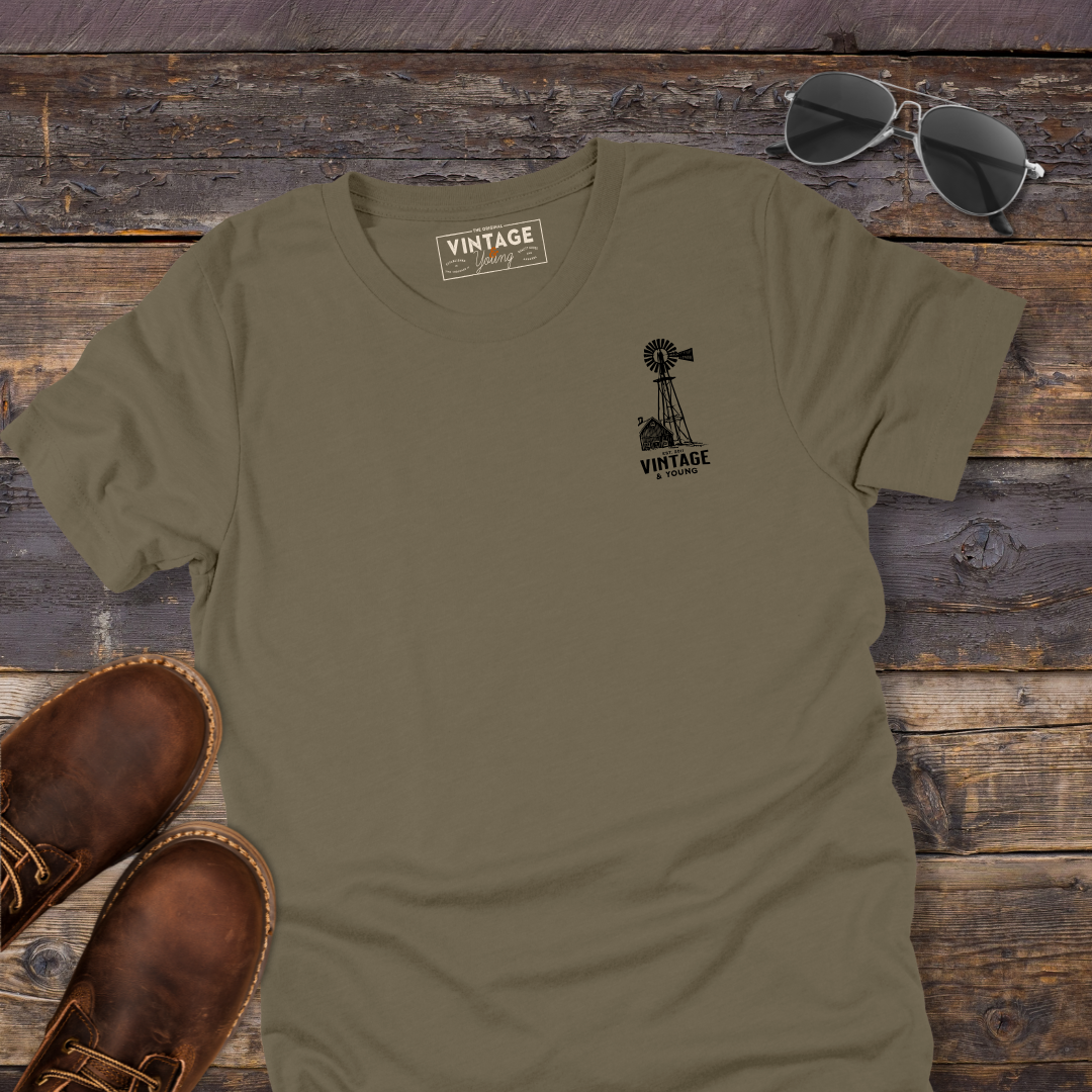The Back Road Barn Tee (Backprint)