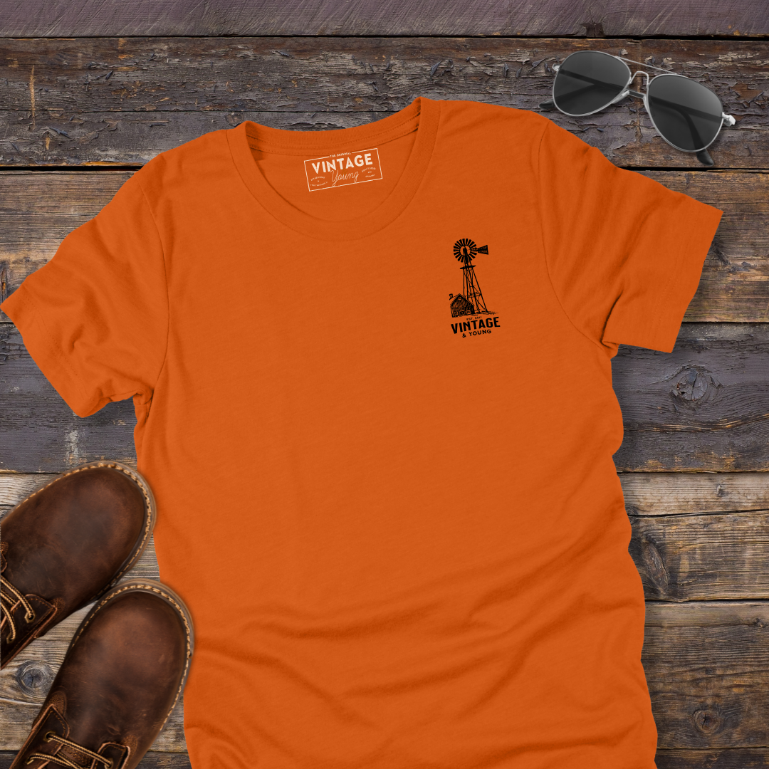 The Back Road Barn Tee (Backprint)