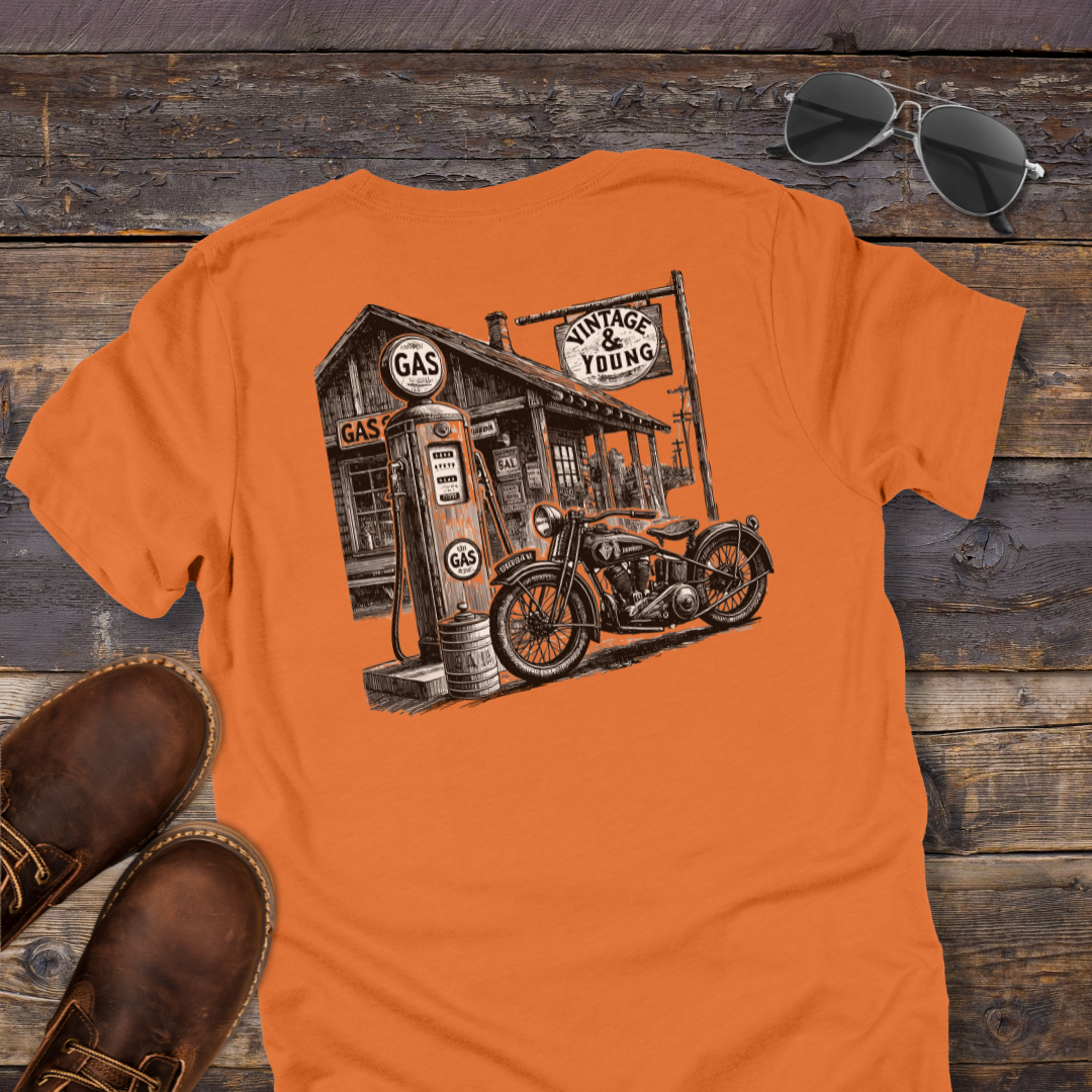 Back Road Station Tee