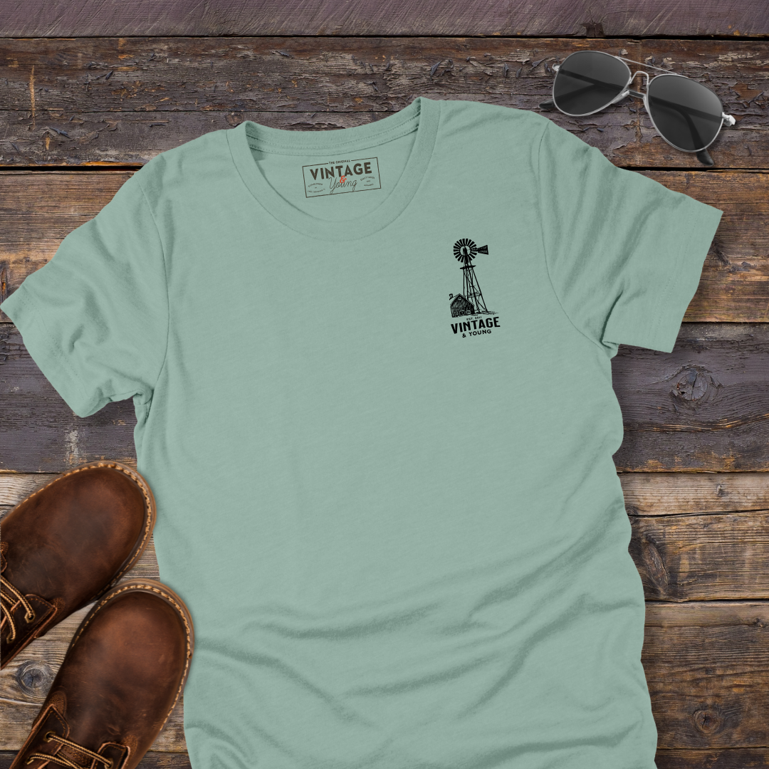 The Back Road Barn Tee (Backprint)