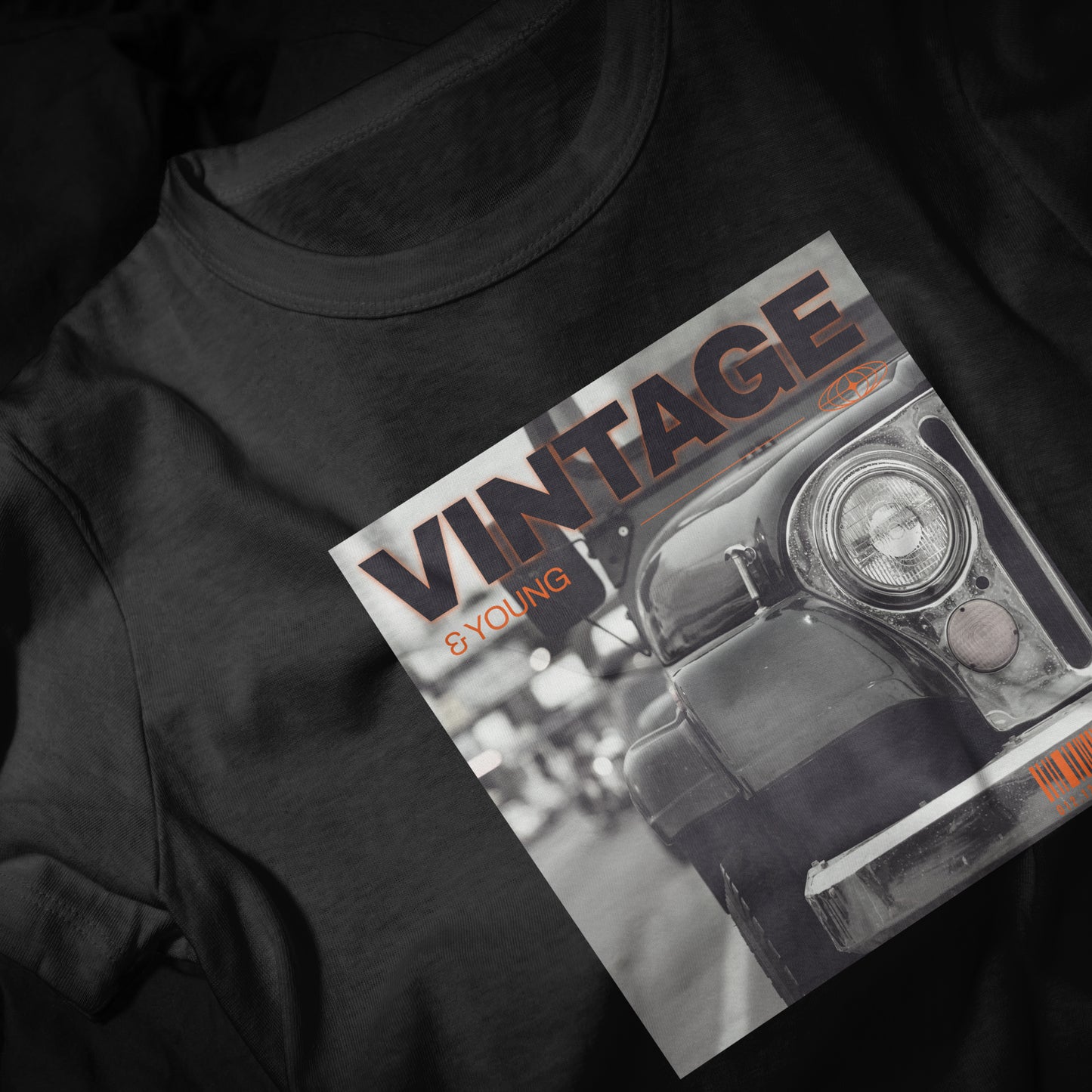Hanes Beefy Tee/ Boxy Vintage Style Jeep