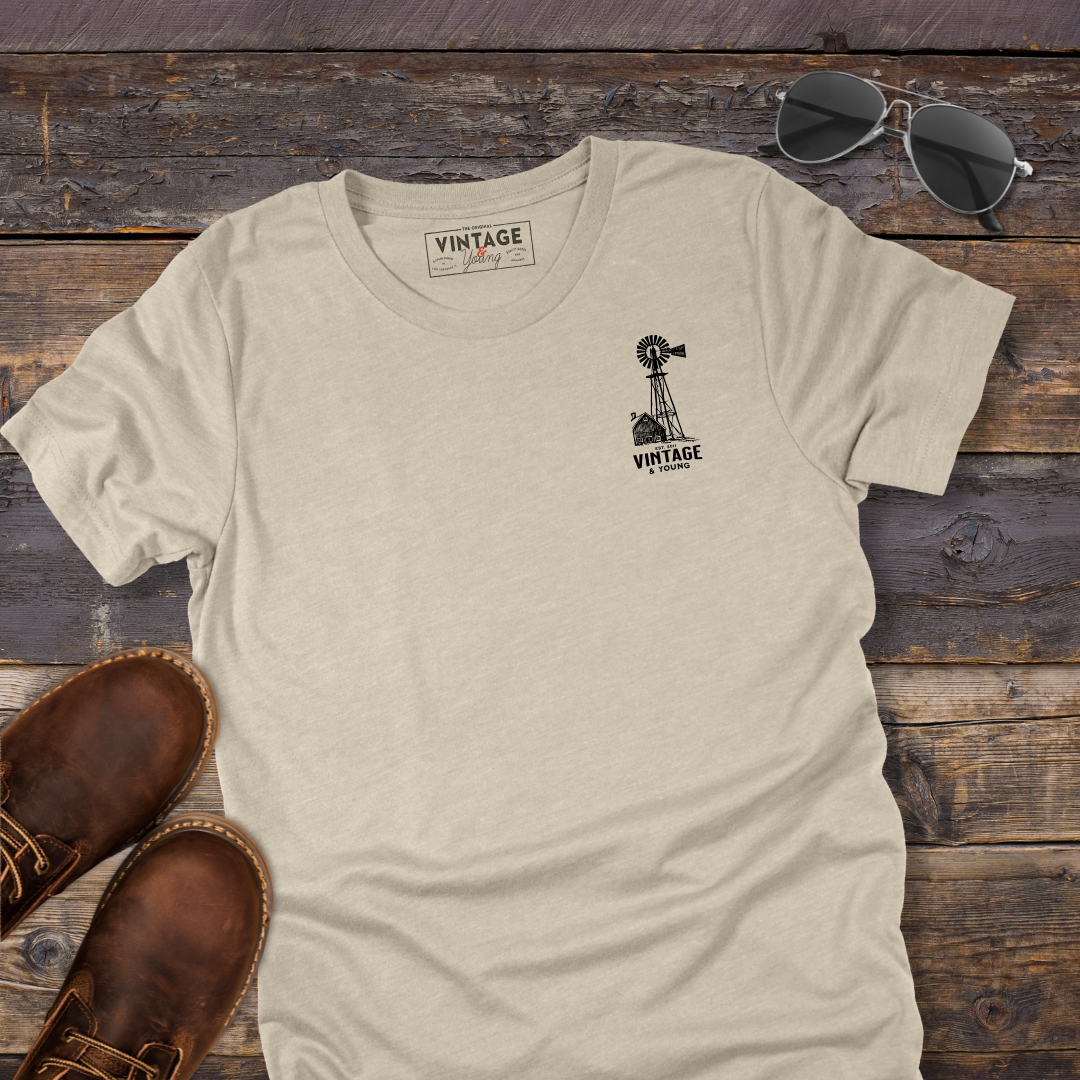 The Back Road Barn Tee (Backprint)
