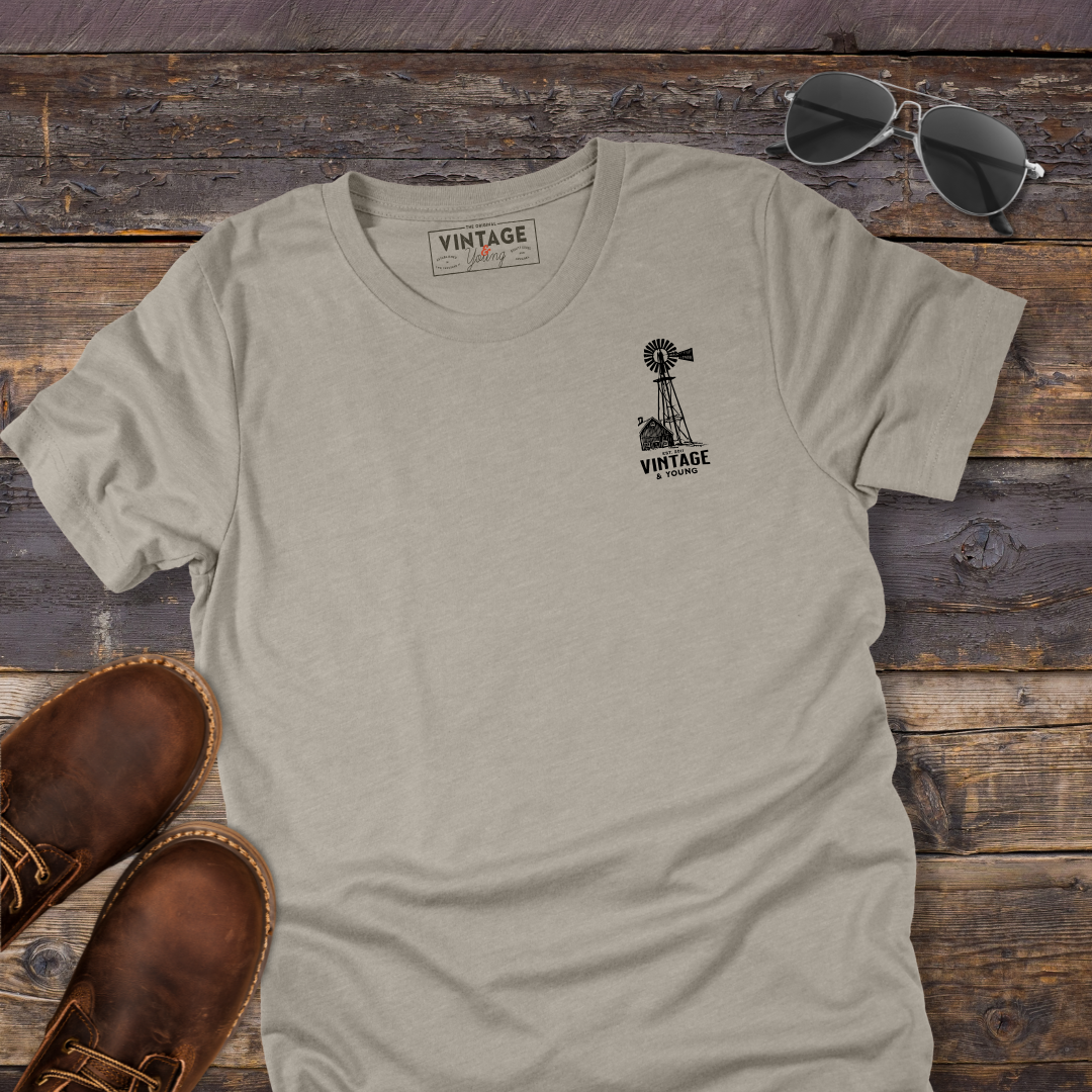 The Back Road Barn Tee (Backprint)