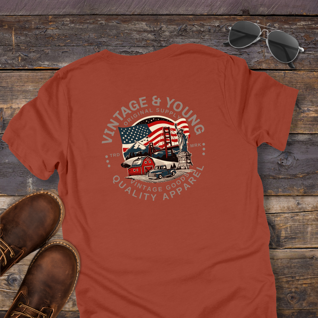 Original American Tee (BackPrint)