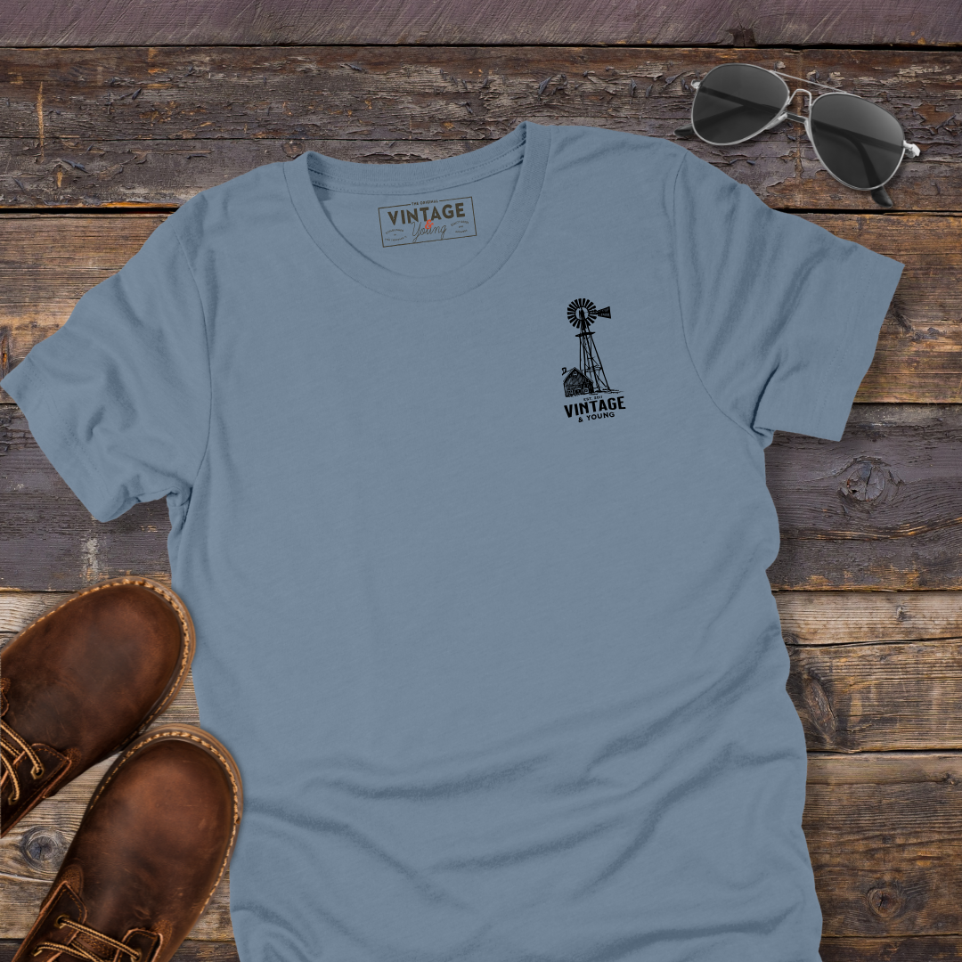 The Back Road Barn Tee (Backprint)