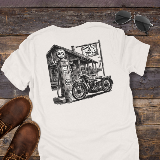 Back Road Station Tee
