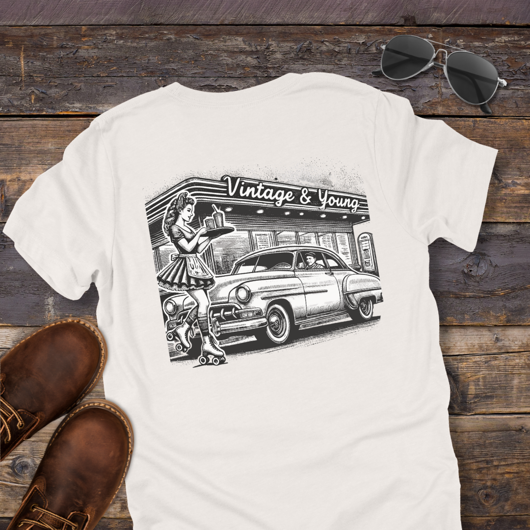 Drive- In Diner Tee (Backprint)