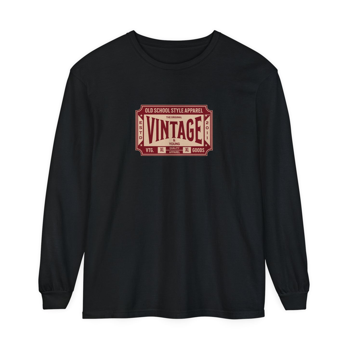 The Old School Style Long Sleeve