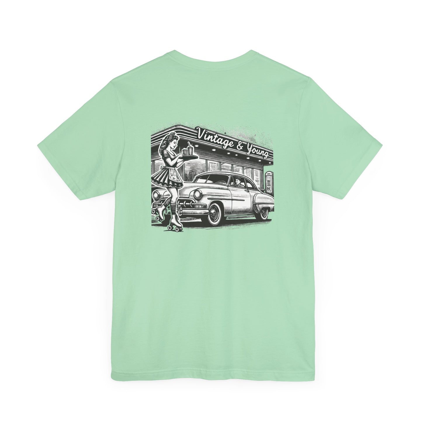 Drive- In Diner Tee (Backprint)