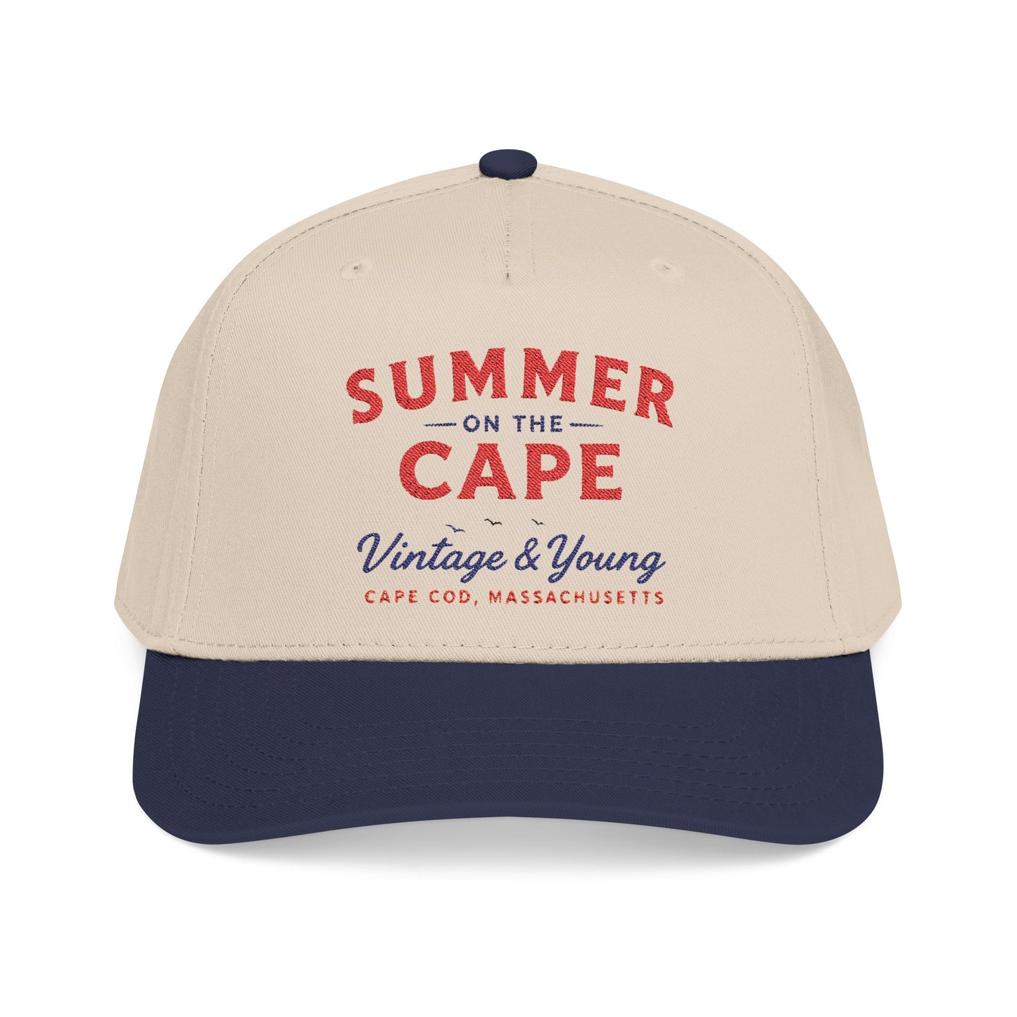 Summer on the Cape Retro Baseball Cap