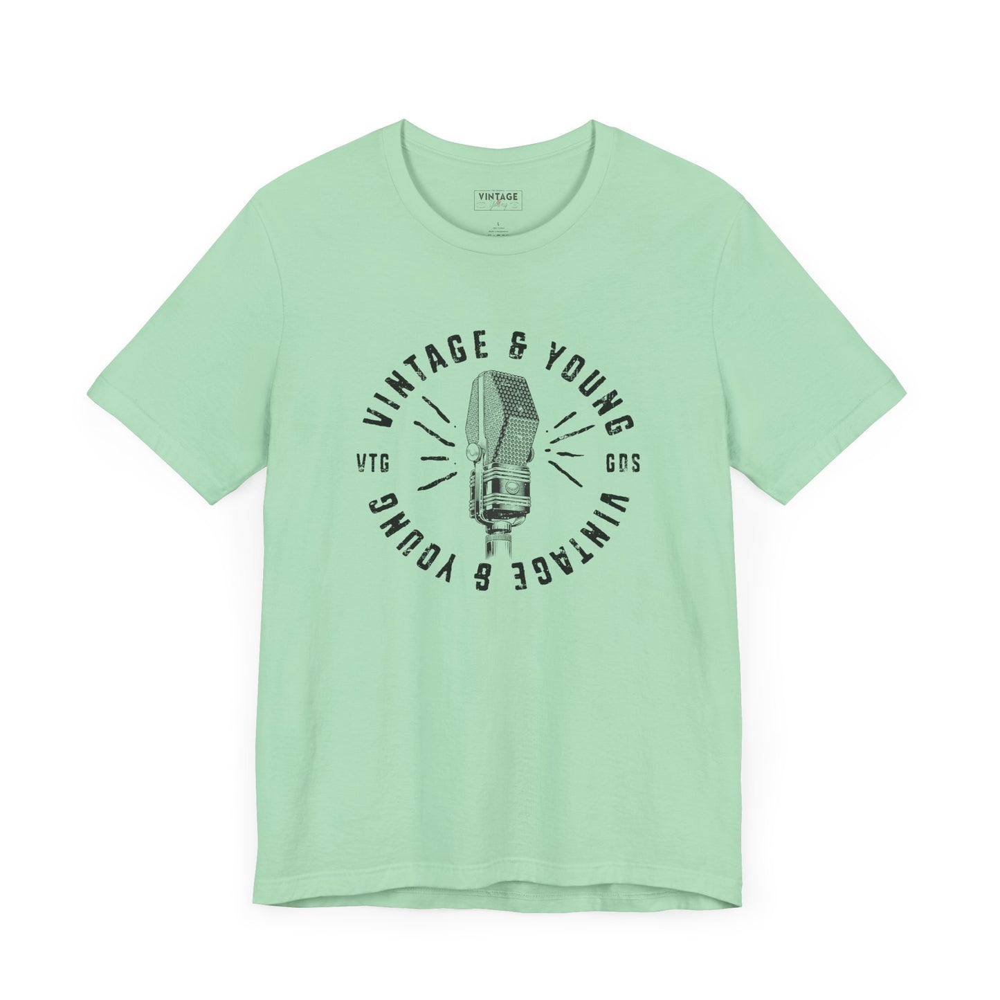 Vintage & Young Classic Microphone Tee