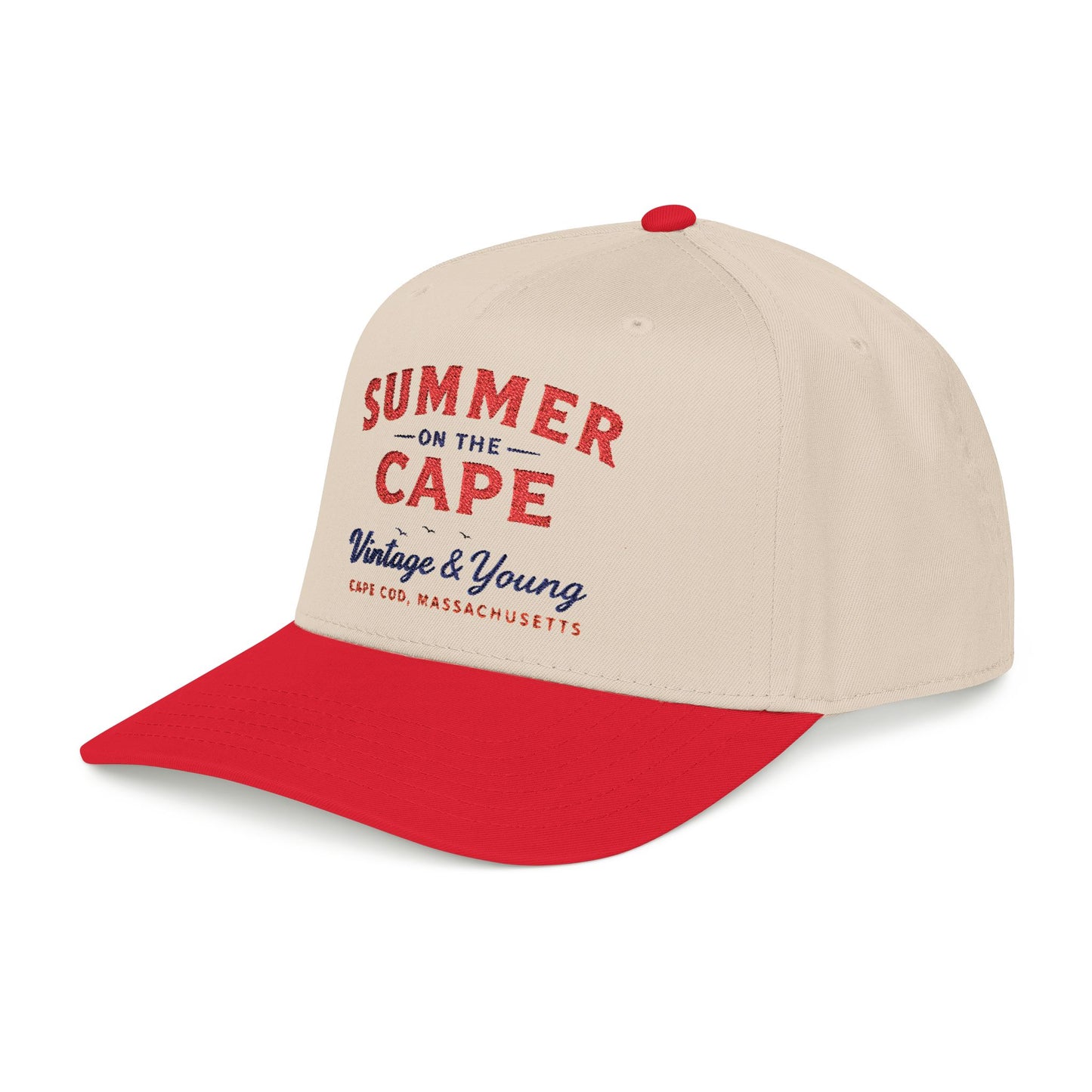 Summer on the Cape Retro Baseball Cap