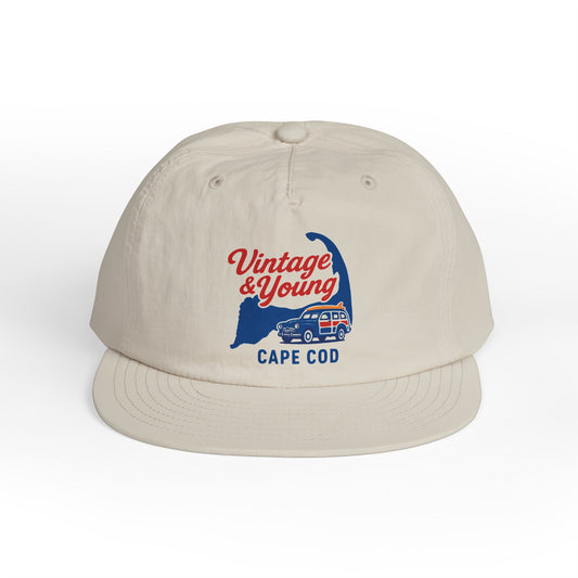 Surf Cap - Vintage Woody Wagon Cape Cod