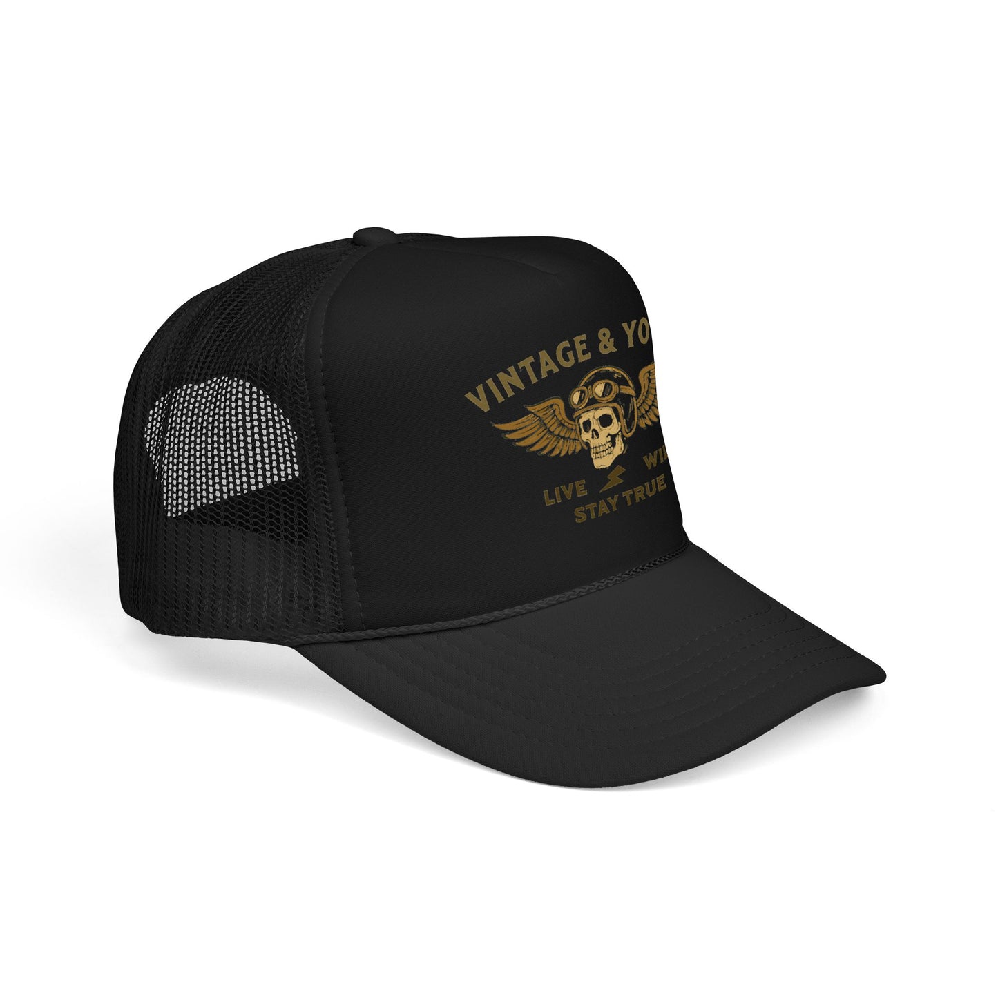 Live wild Stay True Foam Trucker