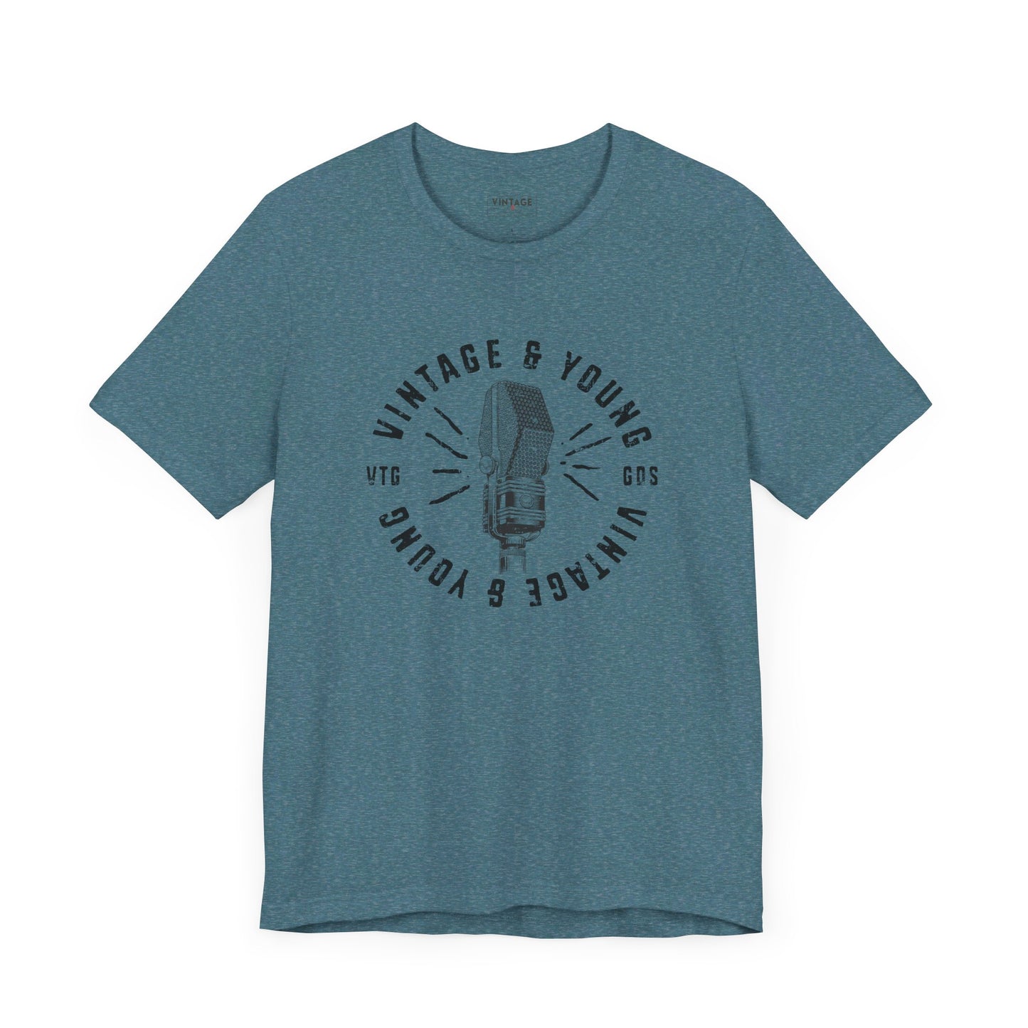 Vintage & Young Classic Microphone Tee