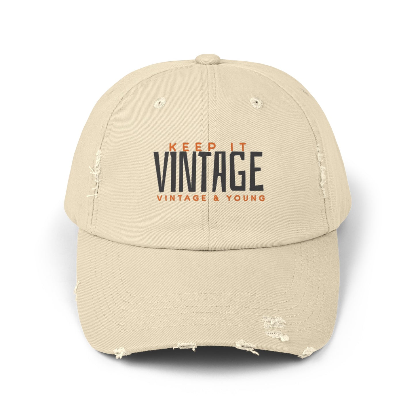 Keep It Vintage Distressed Cap