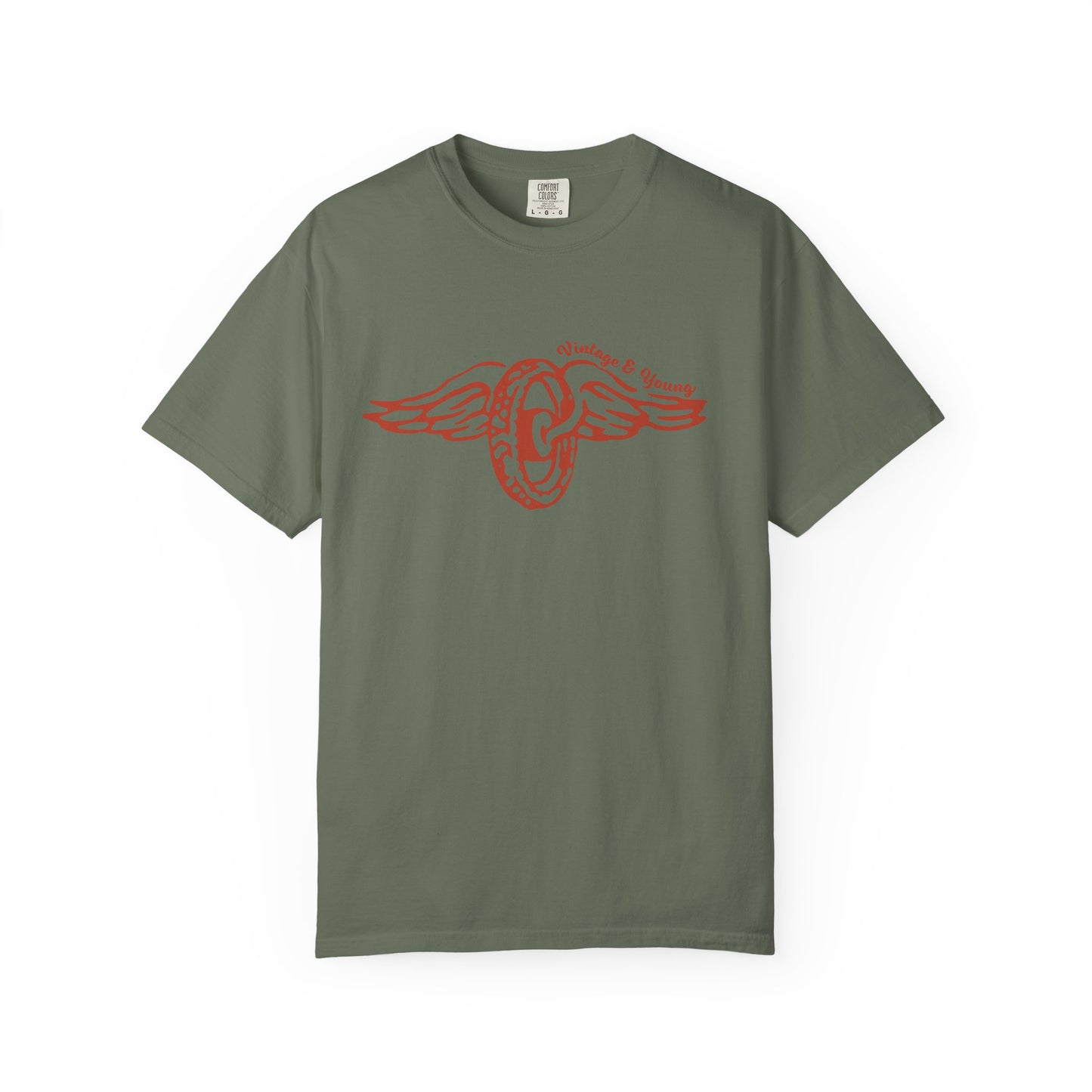 Winged Wheel Premium Vintage Garment-dyed Tee