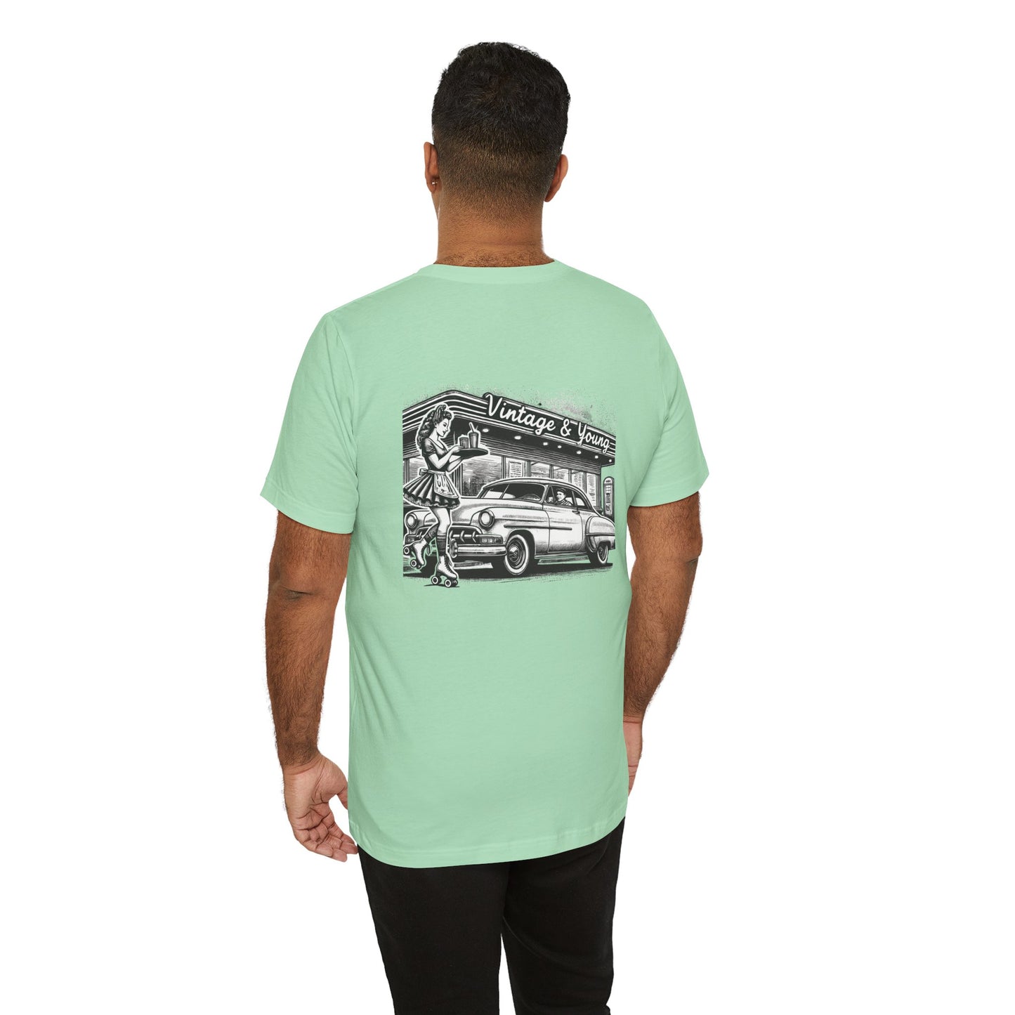 Drive- In Diner Tee (Backprint)