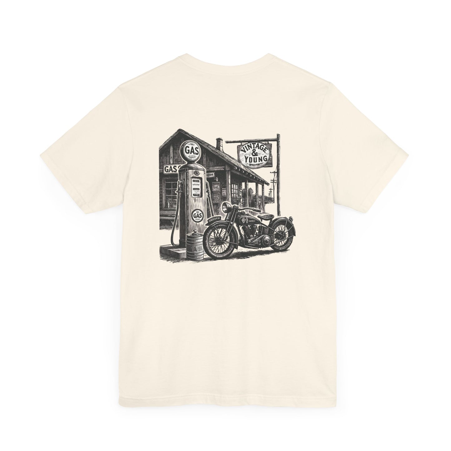 Back Road Station Tee