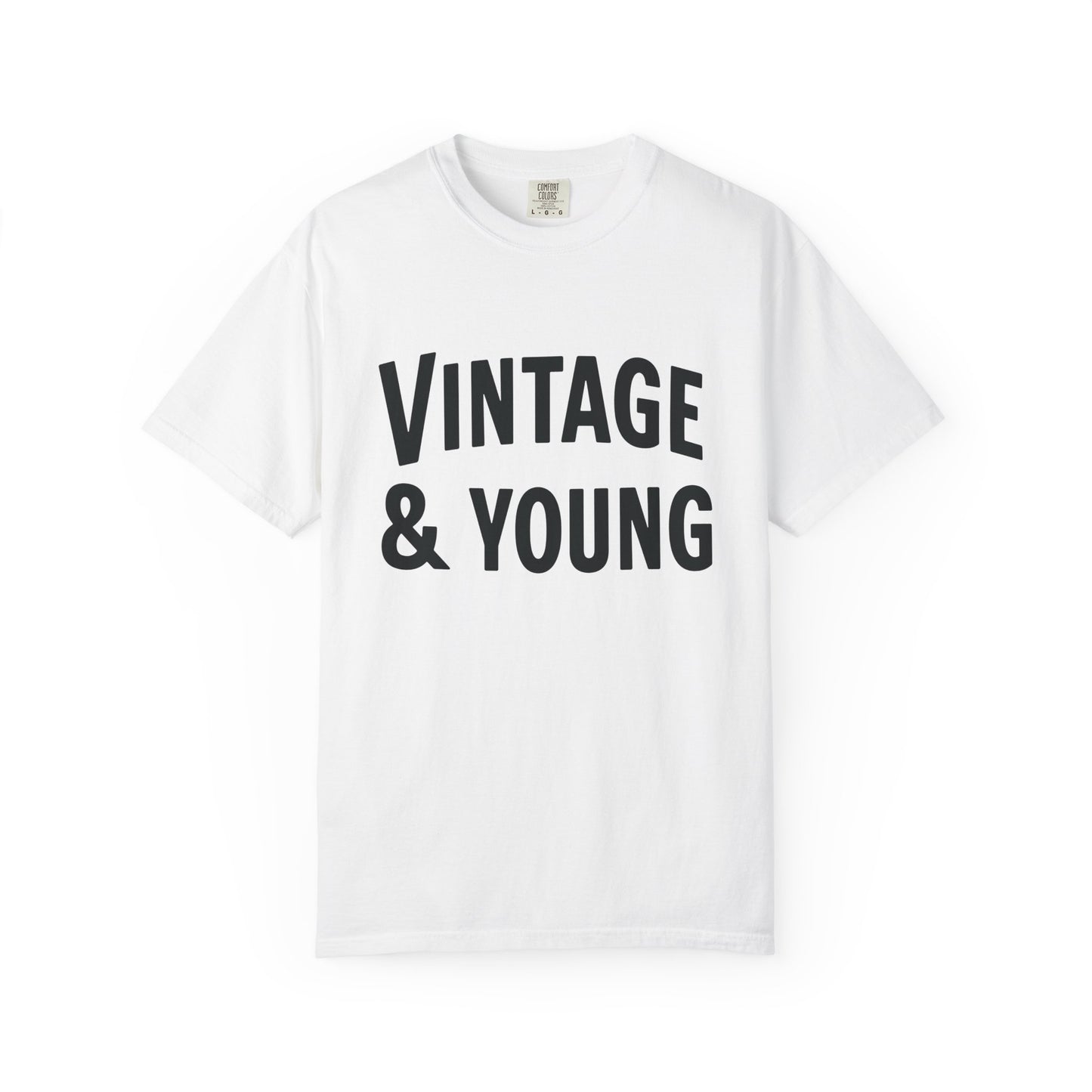 V&Y Classic Premium Vintage Garment-dyed Tee
