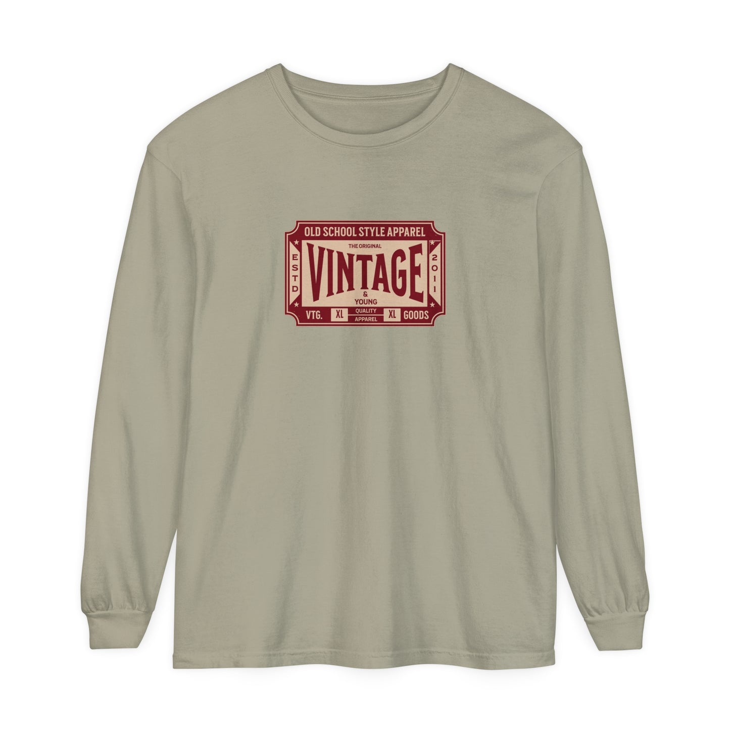 The Old School Style Long Sleeve