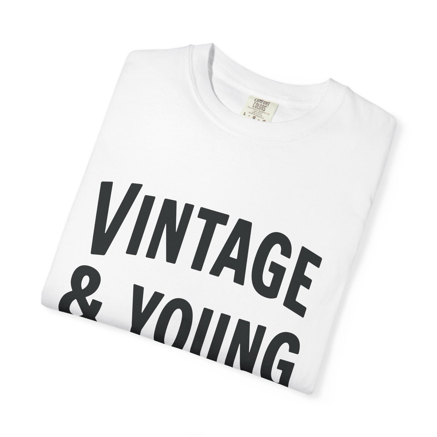 V&Y Classic Premium Vintage Garment-dyed Tee