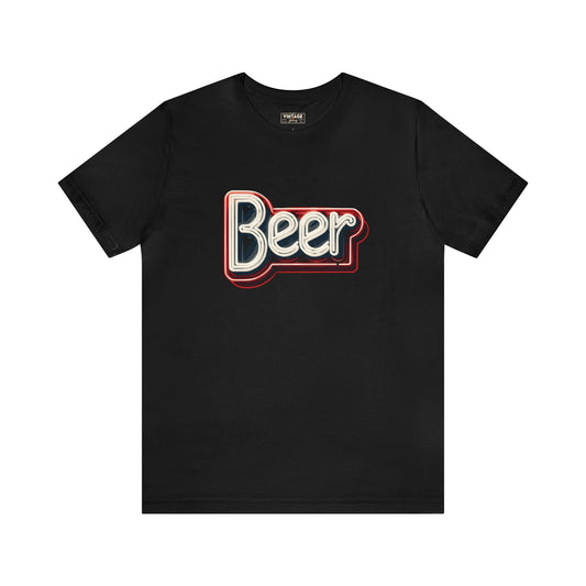 Retro Neon Beer Tee