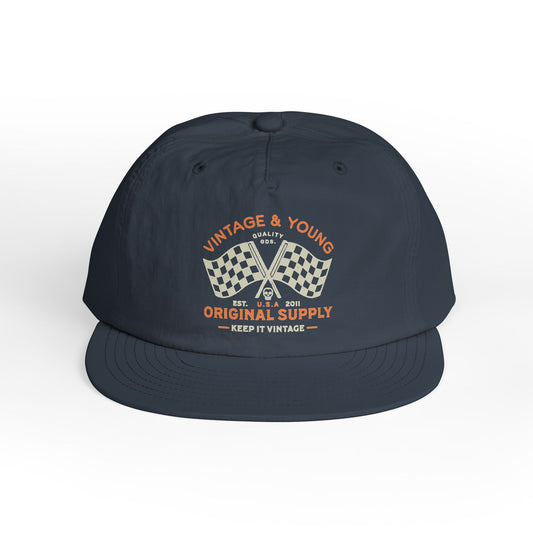 Original Supply Checkered Flag Surf Cap