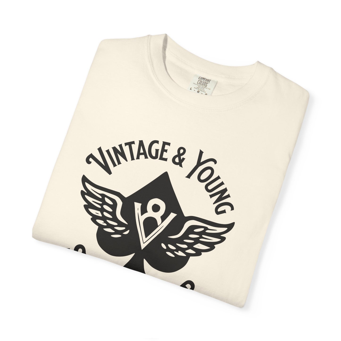 V-8 Speed Shop Premium Vintage Garment-dyed Tee