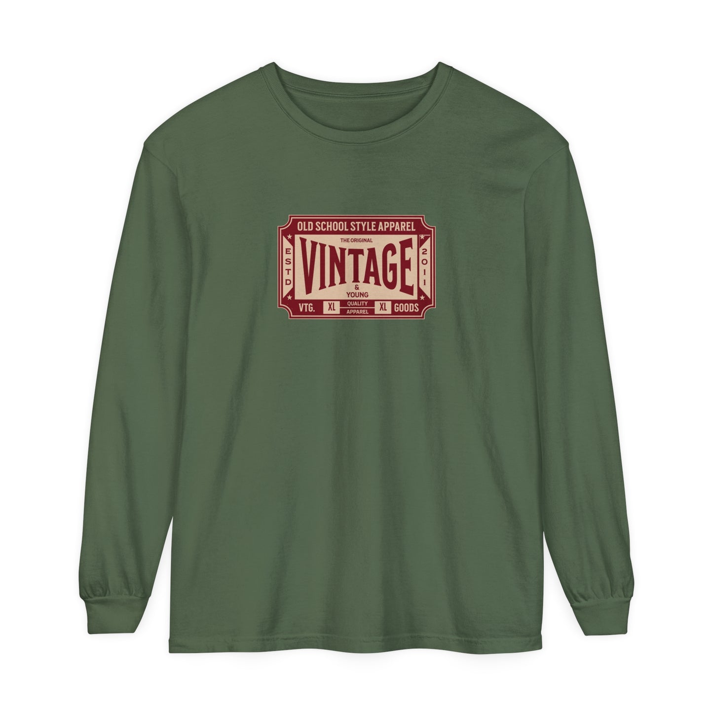 The Old School Style Long Sleeve