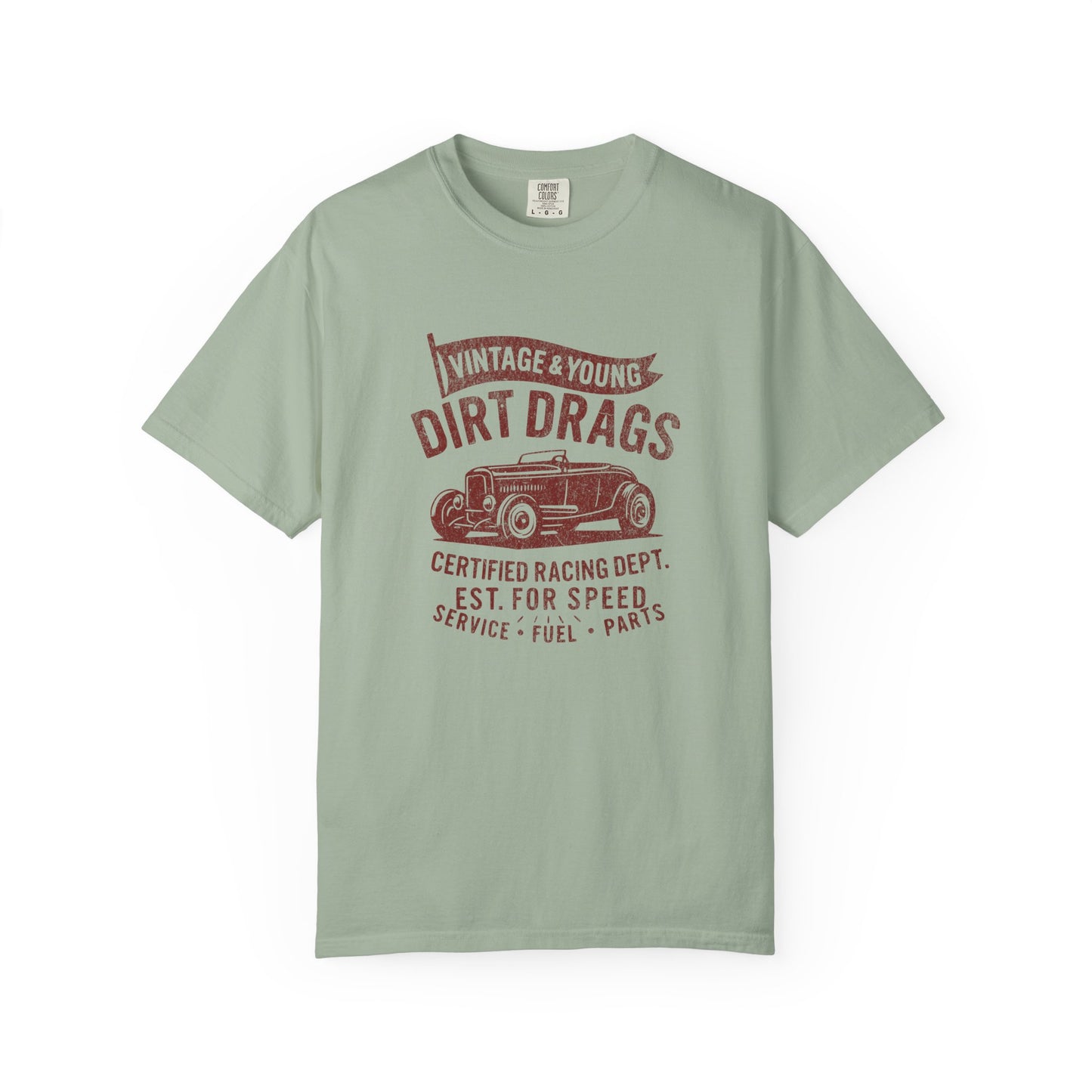 Dirt Drags Premium Vintage Garment-dyed Tee