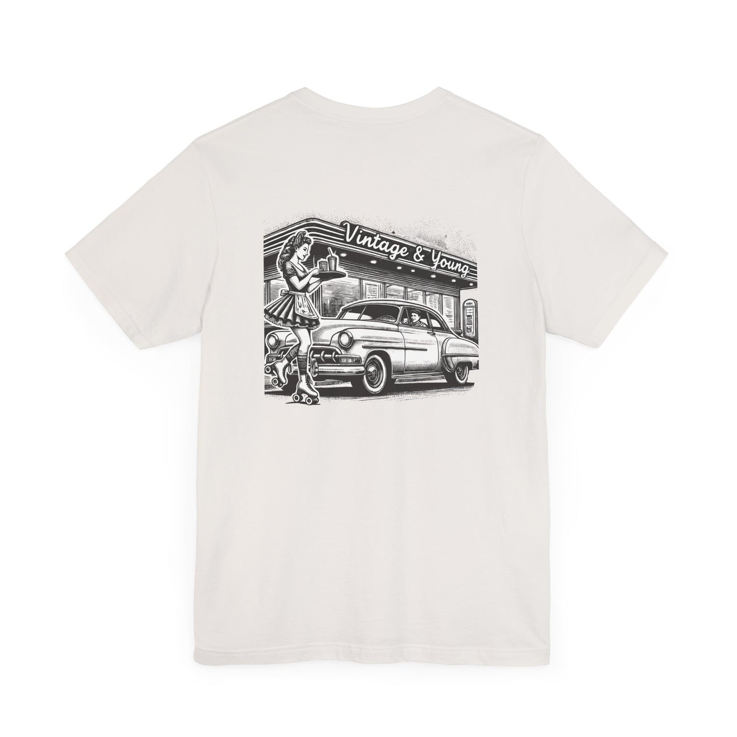 Drive- In Diner Tee (Backprint)