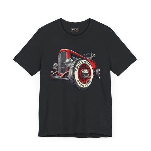 Hot Rodder White Wall Tee