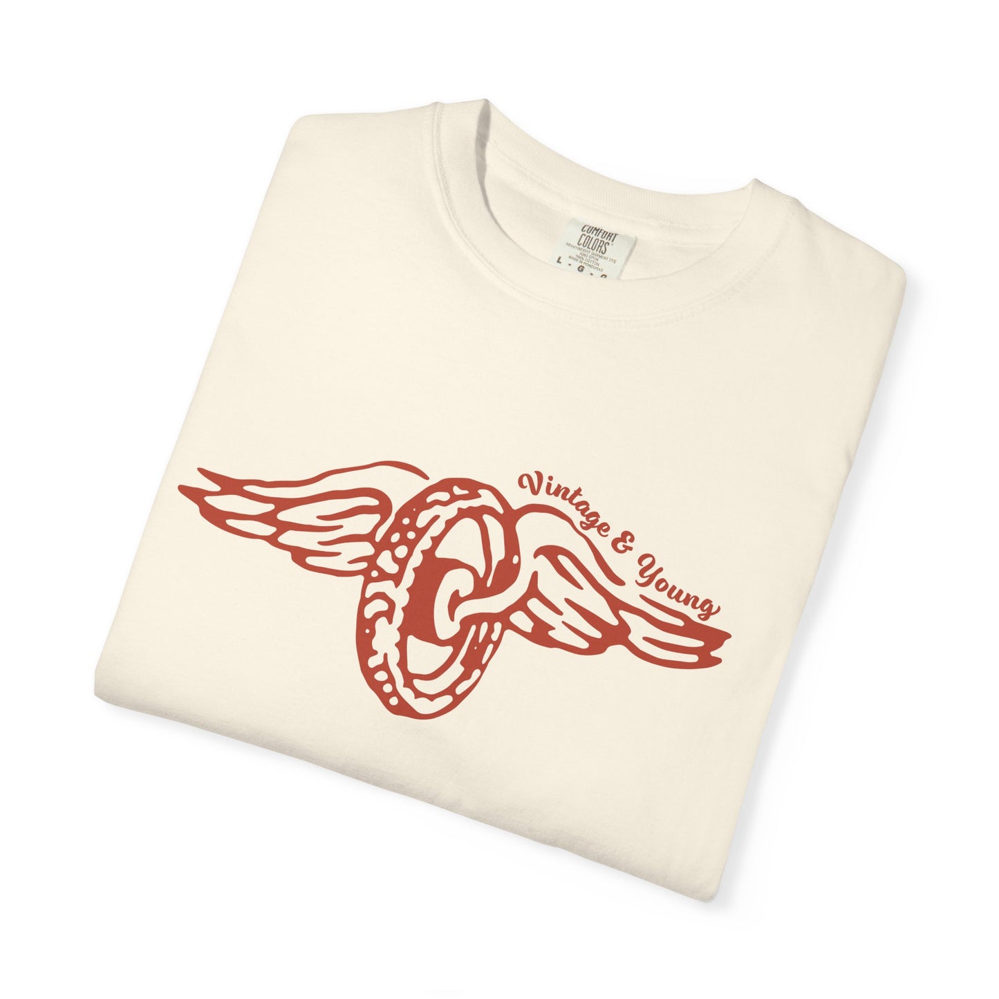 Winged Wheel Premium Vintage Garment-dyed Tee
