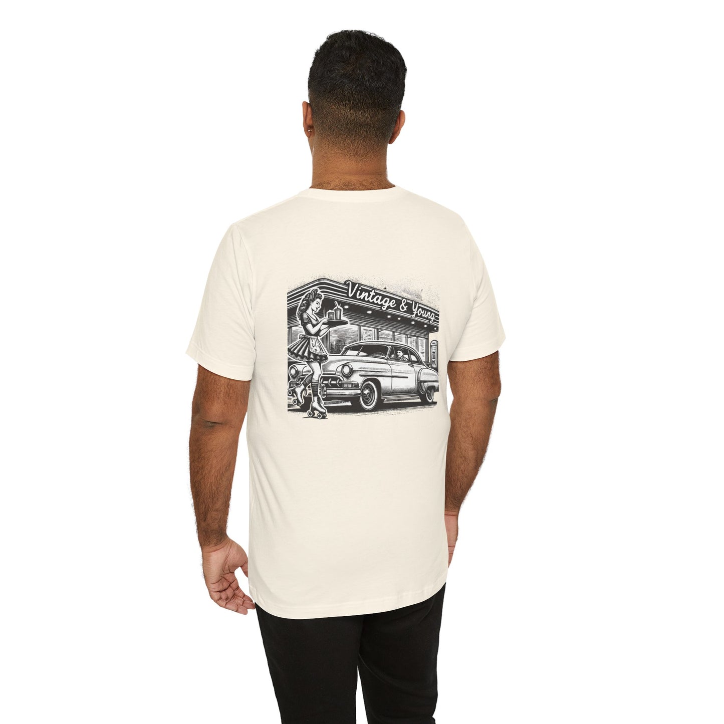 Drive- In Diner Tee (Backprint)