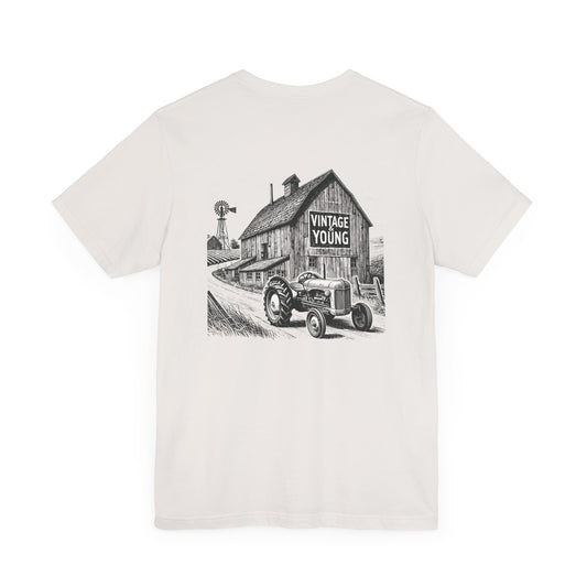 The Back Road Barn Tee (Backprint)