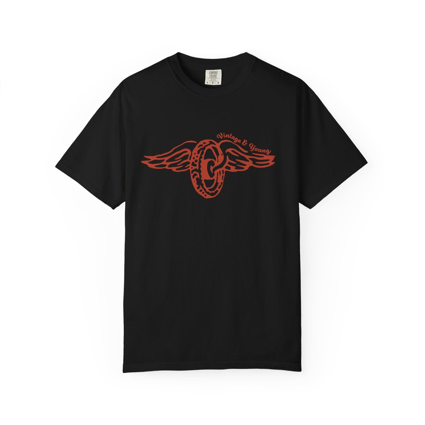 Winged Wheel Premium Vintage Garment-dyed Tee