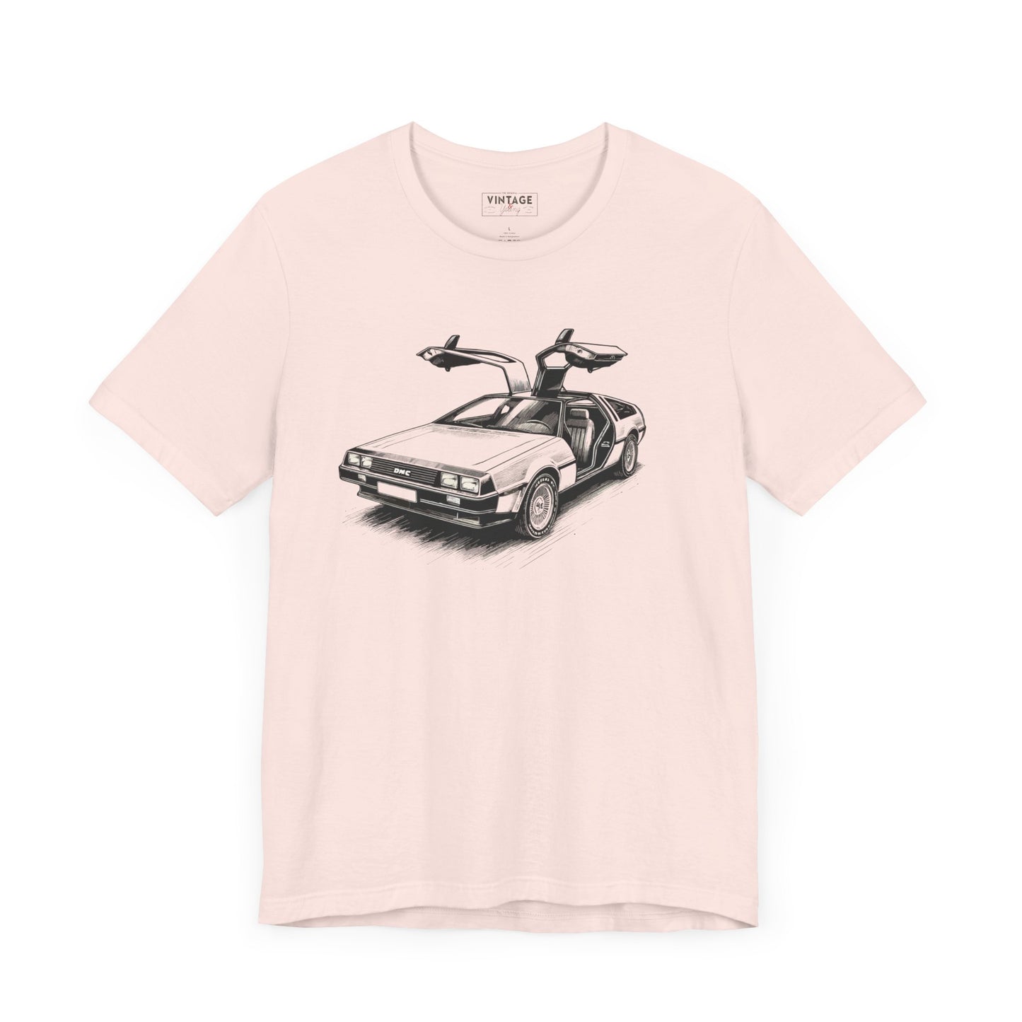 Delorean Sketch Graphic Tee