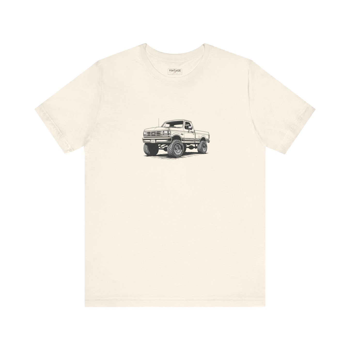 Vintage 1995 F-250 4x4 Hand-Drawn Style T-Shirt