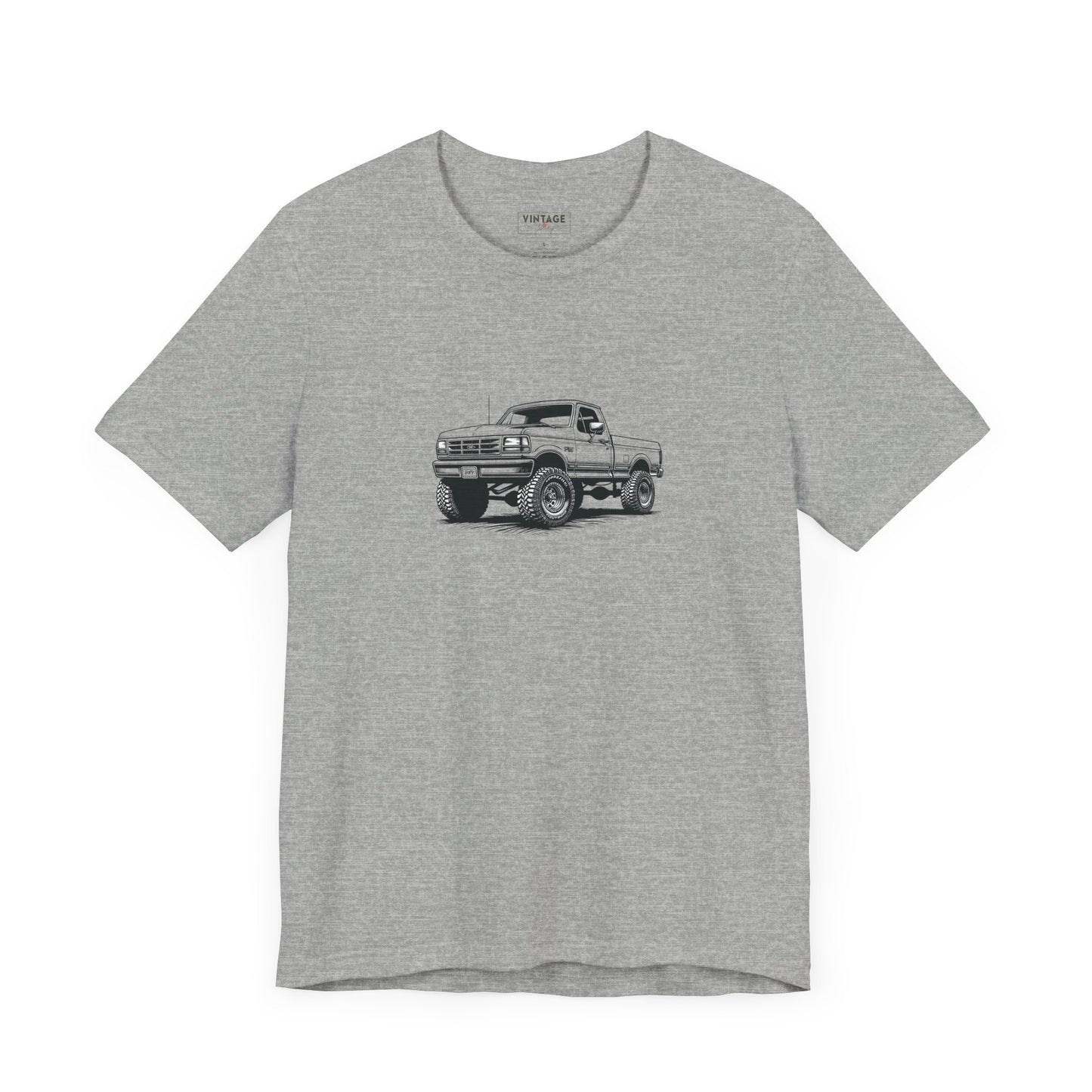 Vintage 1995 F-250 4x4 Hand-Drawn Style T-Shirt